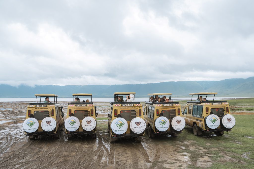 A view of ngorongoro crater in Tanzania and is it safe to travel