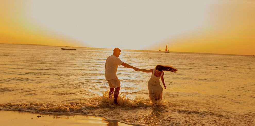 Couple photo for honeymoon